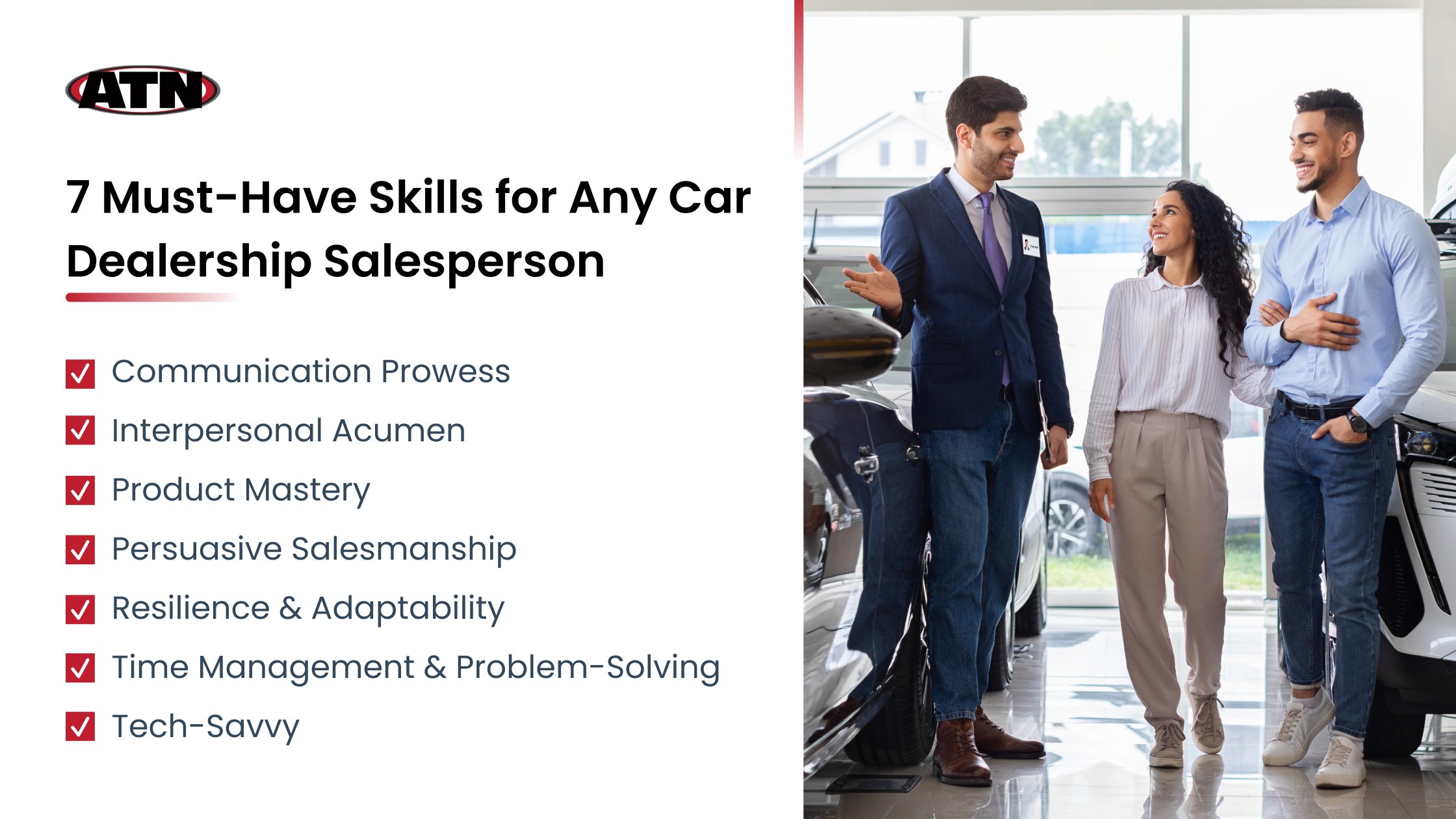 Skills for Any Car Dealership Salesperson